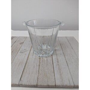 Vintage DIAMANTE Collection Cut Crystal Ice Bucket Entertaining Dining